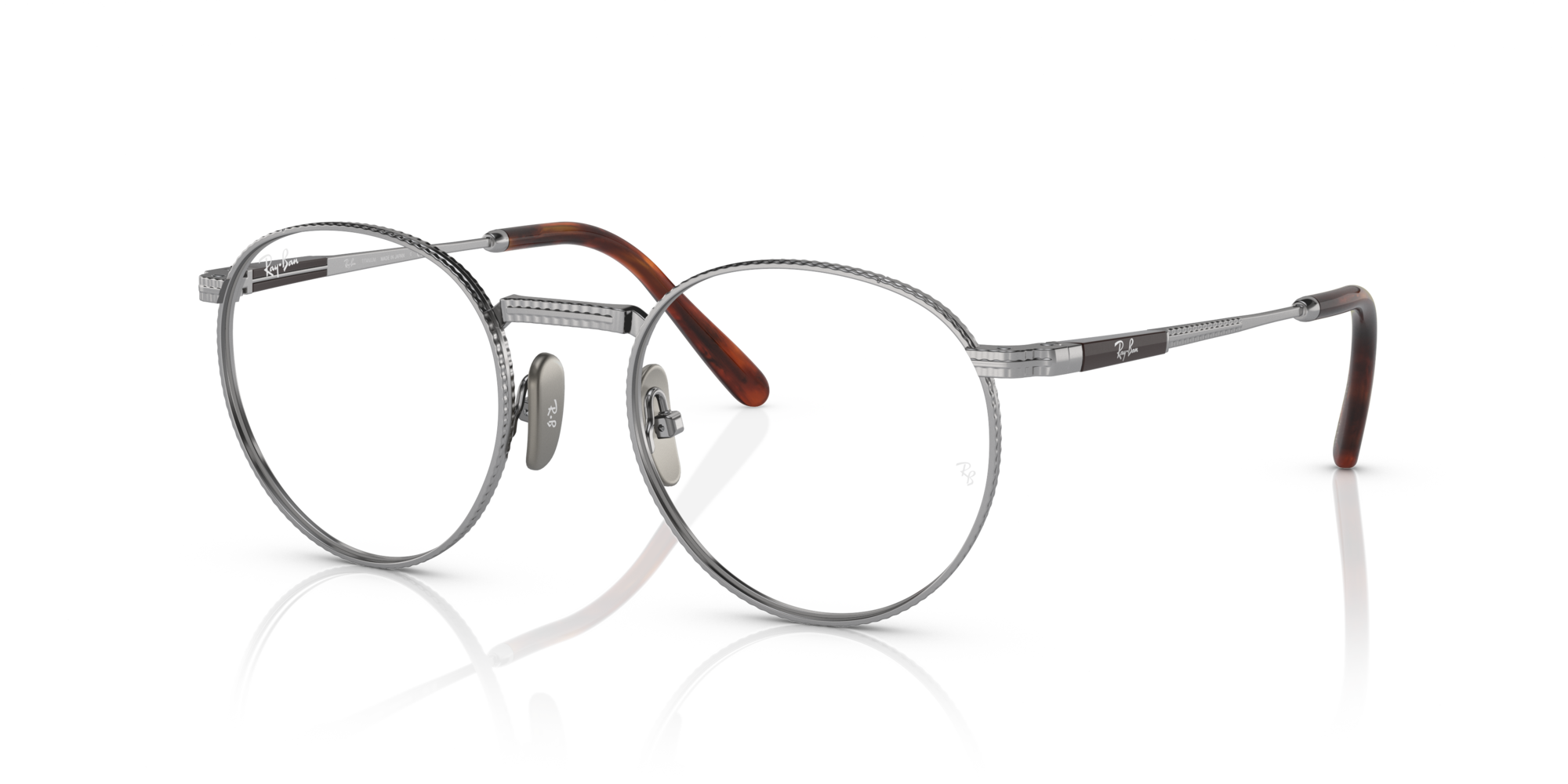 Ray-Ban RX8237V Round titanium