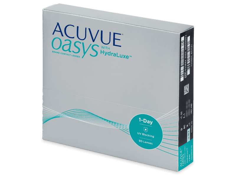 ACUVUE OASYS 1-Day with HydraLuxe 90pz