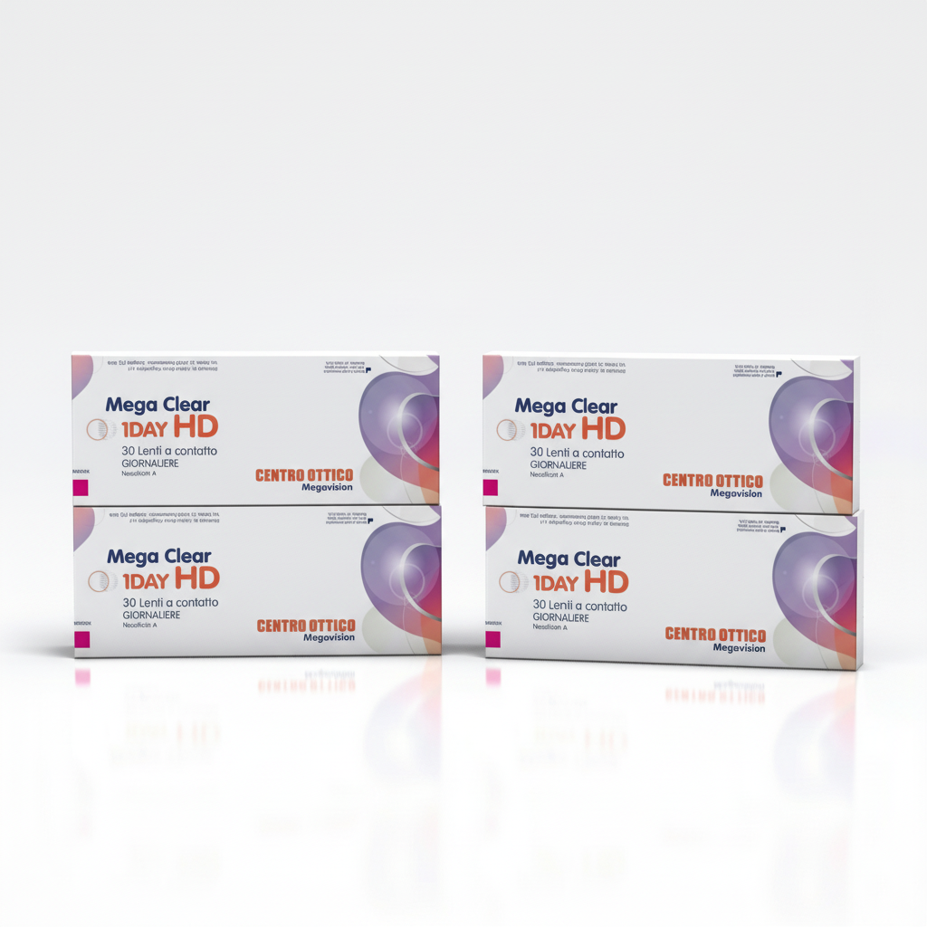 Pack 4 MegaClear 1DAY HD